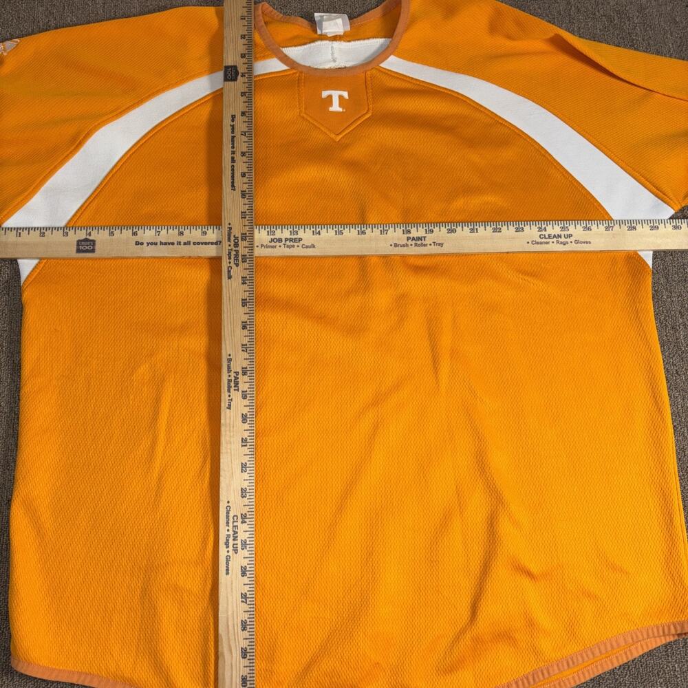 Vintage University Of Tennessee Majestic Jersey Men’s Long Sleeve 2XL Orange - Picture 7 of 9